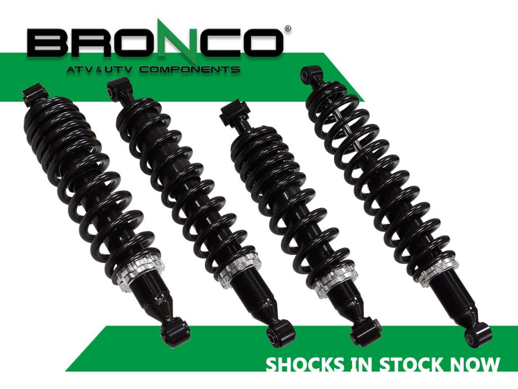 NEW BRONCO SHOCKS IN STOCK NOW! – Bronco ATV